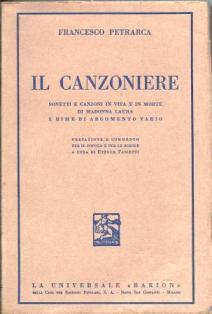 Il Canzoniere - Francesco Petrarca - copertina