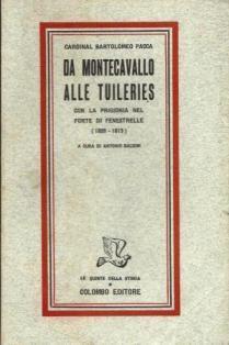 Da Montecavallo alle Tuileries - Bartolomeo Pacca - copertina