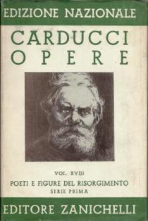 Poeti e figure del Risorgimento. Serie prima - Giosuè Carducci - copertina