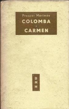 Colomba-Carmen - Prosper Mérimée - copertina