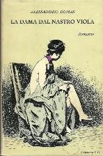 La dama dal nastro viola - Alexandre Dumas - copertina