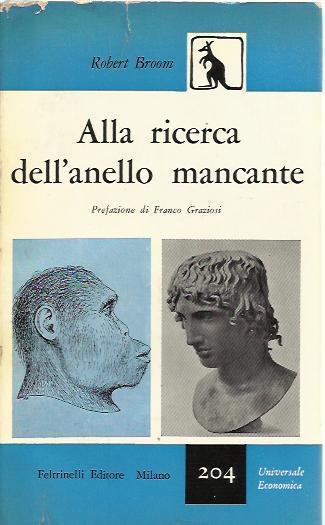 Alla ricerca dell'anello mancante - Robert Broom - copertina