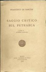 Saggio critico sul Petrarca