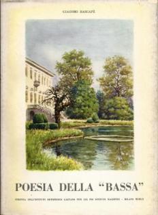 Poesia della Bassa - Giacomo Bascapé - copertina