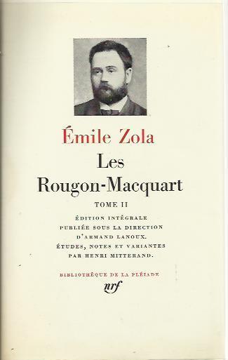 Rougon-Macquart (Les) Volume Secondo - Émile Zola - copertina