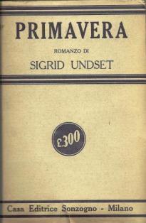 Primavera - Sigrid Undset - copertina