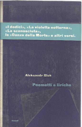 Poemetti e liriche - Aleksandr Blok - copertina