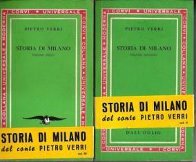 Storia di Milano - Pietro Verri - copertina