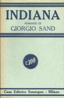 Indiana - George Sand - copertina