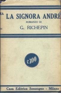 La signora Andre' - Jean Richepin - copertina