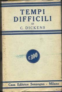 Tempi difficili - Charles Dickens - copertina