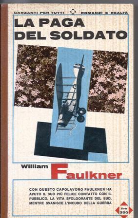La Paga Del Soldato - William Faulkner - copertina