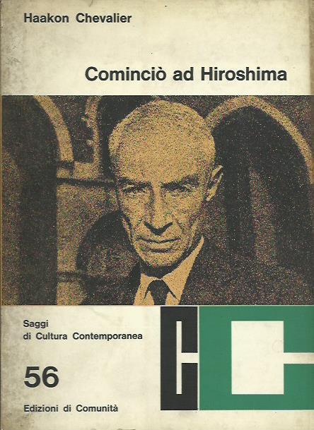 Cominciò ad Hiroshima - Haakon Chevalier - copertina