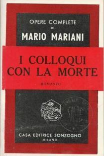 I colloqui con la morte - Mario Mariani - copertina