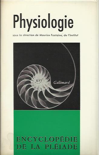 Physiologie - Maurice Fontaine - copertina