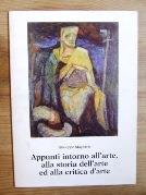 Appunti intorno all'arte - Giuseppe Magistris - copertina