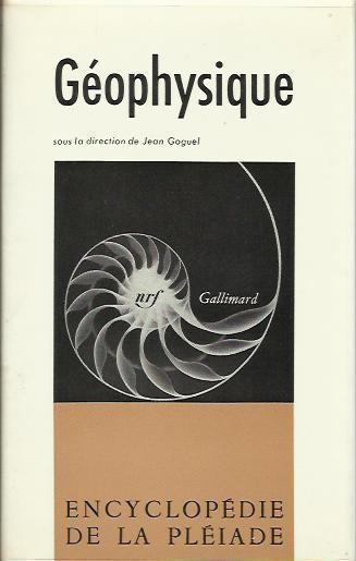 Geophysique - Jean Goguel - copertina