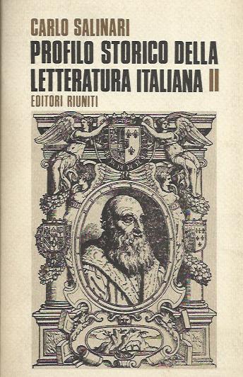 Profilo storico della letteratura italiana 2 - Carlo Salinari - copertina