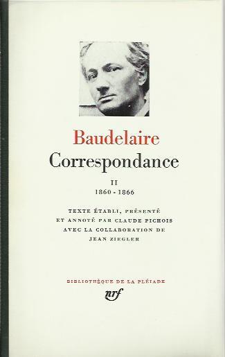 Correspondance II 1860-1866 - Charles Baudelaire - copertina