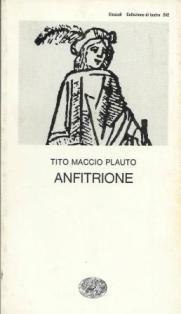 Anfitrione - T. Maccio Plauto - copertina