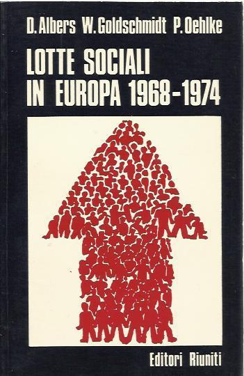 Lotte sociali in Europa 1968-1974 - copertina