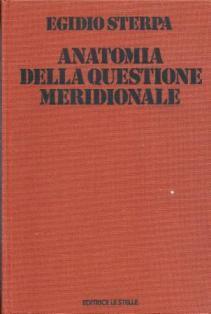 Anatomia della questione meridionale - Egidio Sterpa - copertina