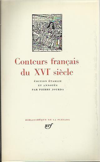 Conteurs francais du XVI siécle - Pierre Jourda - copertina