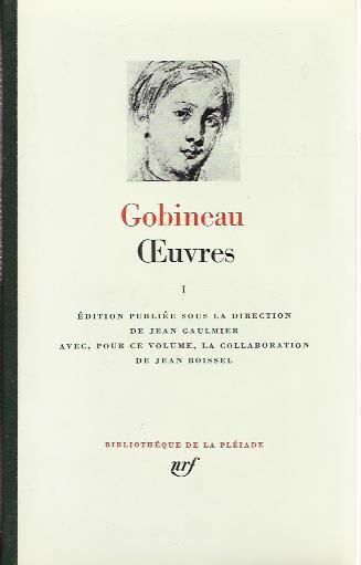 Oeuvres Volume Primo - Joseph-Arthur de Gobineau - copertina