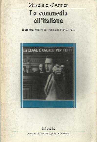 La Commedia all'italiana - Masolino D'Amico - copertina