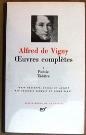 Oeuvres complétes Volume Primo - Alfred de Vigny - copertina