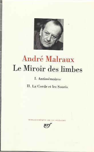 Le Miroir des limbes - André Malraux - copertina