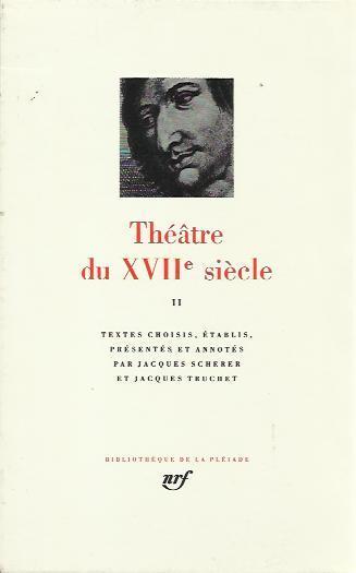 Théatre du XVII Volume Secondo - copertina