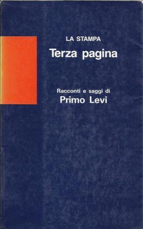 Terza pagina - Primo Levi - copertina