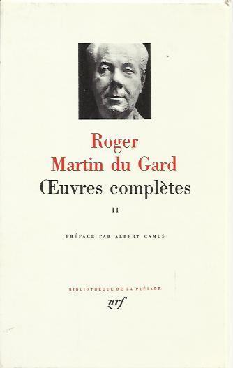 Oeuvres complétes Volume Secondo - Roger Martin du Gard - copertina