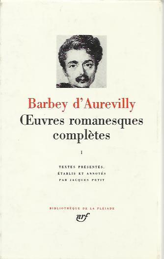 Oeuvres romanesques complétes Volume Primo - Jules-Amédée Barbey d'Aurevilly - copertina