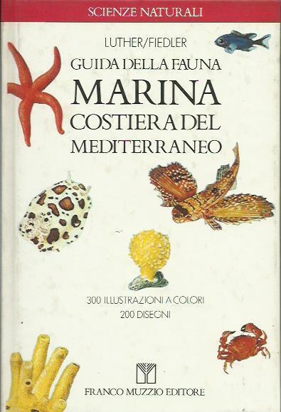 Guida della fauna marina costiera mediterranea - copertina