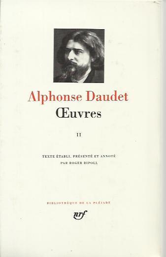 Oeuvres Volume Secondo - Alphonse Daudet - copertina