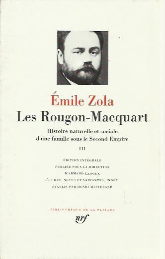 Rougon-Macquart (Les) Volume Terzo - Émile Zola - copertina