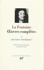 Oeuvres complétes Volume Secondo