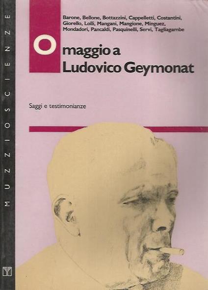 Omaggio a Ludovico Geymonat - copertina