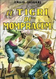 Le tigri di Mompracen - Emilio Salgari - copertina