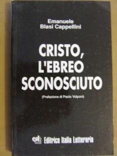 Cristo, l'ebreo sconosciuto - Cesare Blasi - copertina