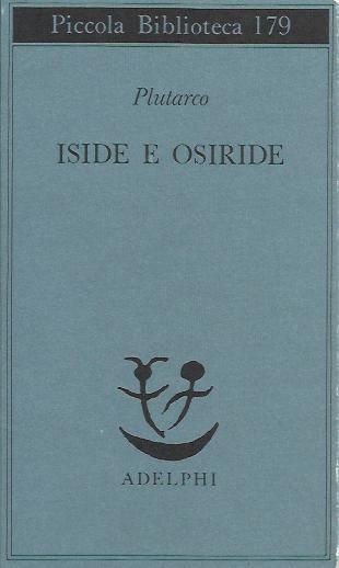 Iside e Osiride - Plutarco - copertina