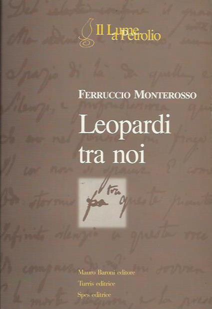 Leopardi tra noi - Ferruccio Monterosso - copertina