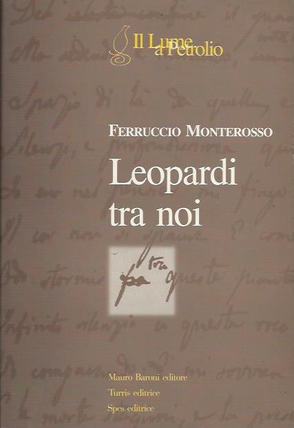 Leopardi tra noi - Ferruccio Monterosso - copertina