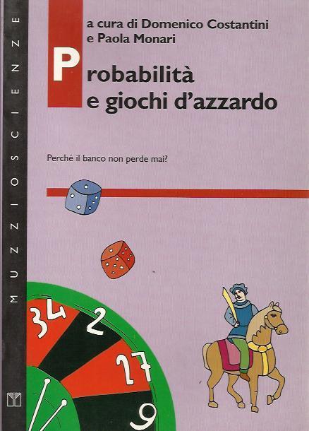 Probabilità e giochi d'azzardo - copertina