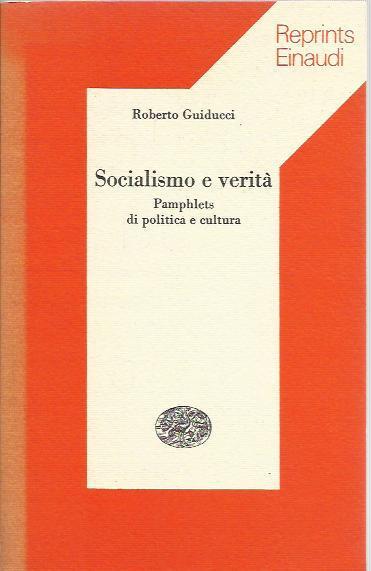 Socialismo e verità - Roberto Guiducci - copertina