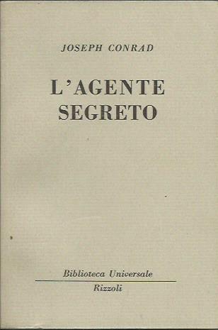 L' agente segreto - Joseph Conrad - copertina