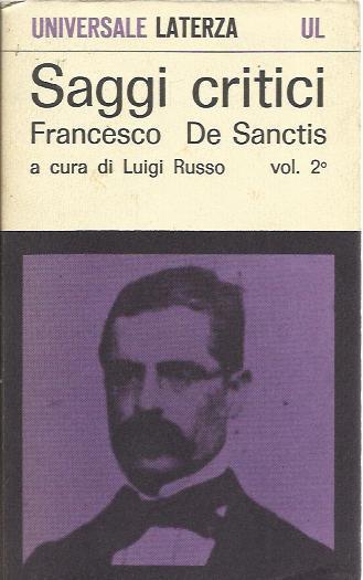 Saggi critici - Vol 2 - Francesco De Sanctis - copertina