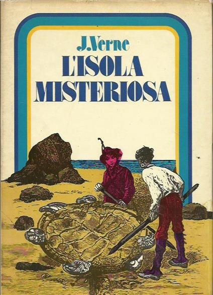 L' isola misteriosa - Jules Verne - copertina